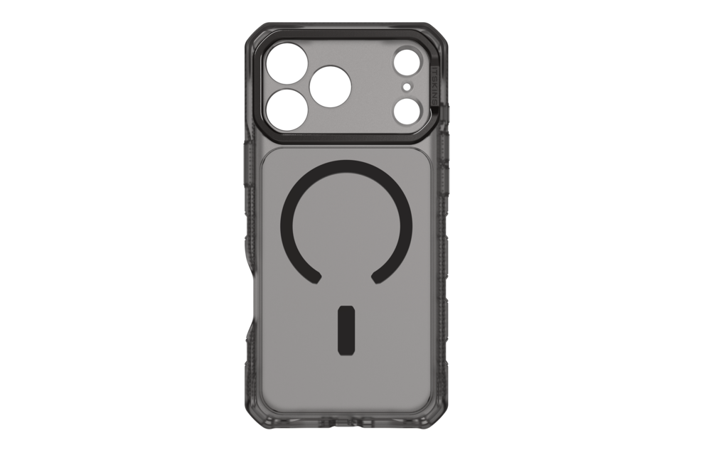 ITSKINS Supreme Frost MagSafe Case for iPhone 18 Pro Max / 17 Pro Max - Grey Black