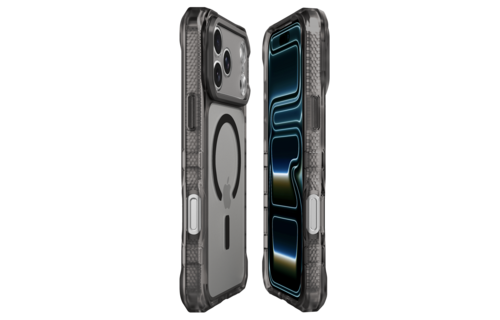 ITSKINS Supreme Frost MagSafe Case for iPhone 18 Pro Max / 17 Pro Max - Grey Black
