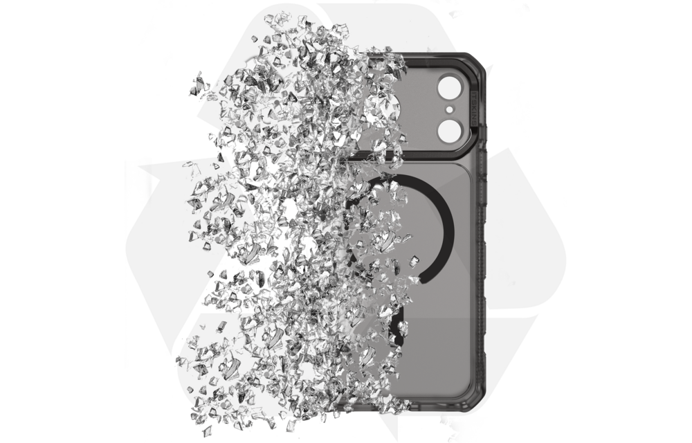 ITSKINS Supreme Frost MagSafe Case for iPhone 18 Pro Max / 17 Pro Max - Grey Black