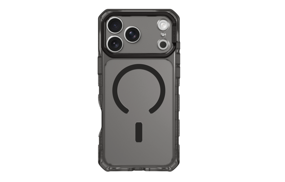 ITSKINS Supreme Frost MagSafe Case for iPhone 18 Pro Max / 17 Pro Max - Grey Black