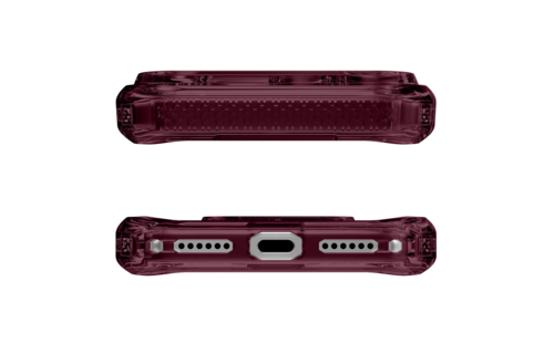 ITSKINS Hybrid R Clear with Magsafe Case for iPhone 18 Pro Max / 17 Pro Max - Plum
