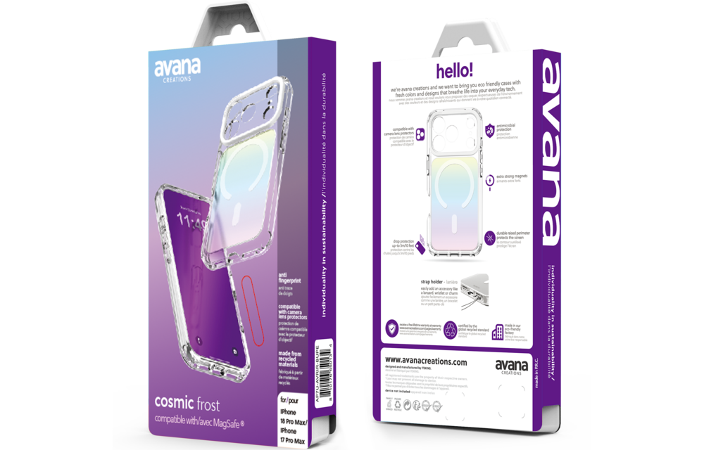 Avana Cosmic Frost With Magsafe Case for iPhone 18 Pro Max / 17 Pro Max - Cosmic Violet