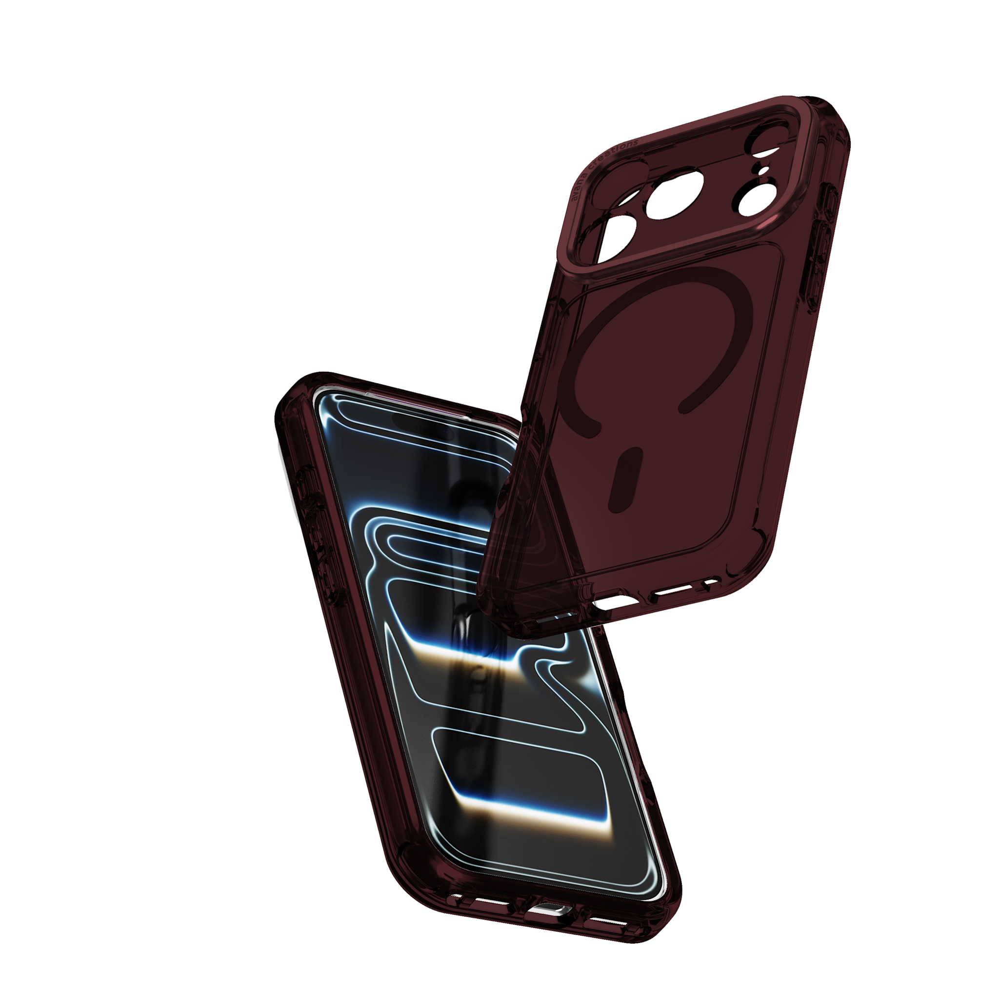 Avana Ice with Magsafe Case for iPhone 18 Pro Max / 17 Pro Max - Plum