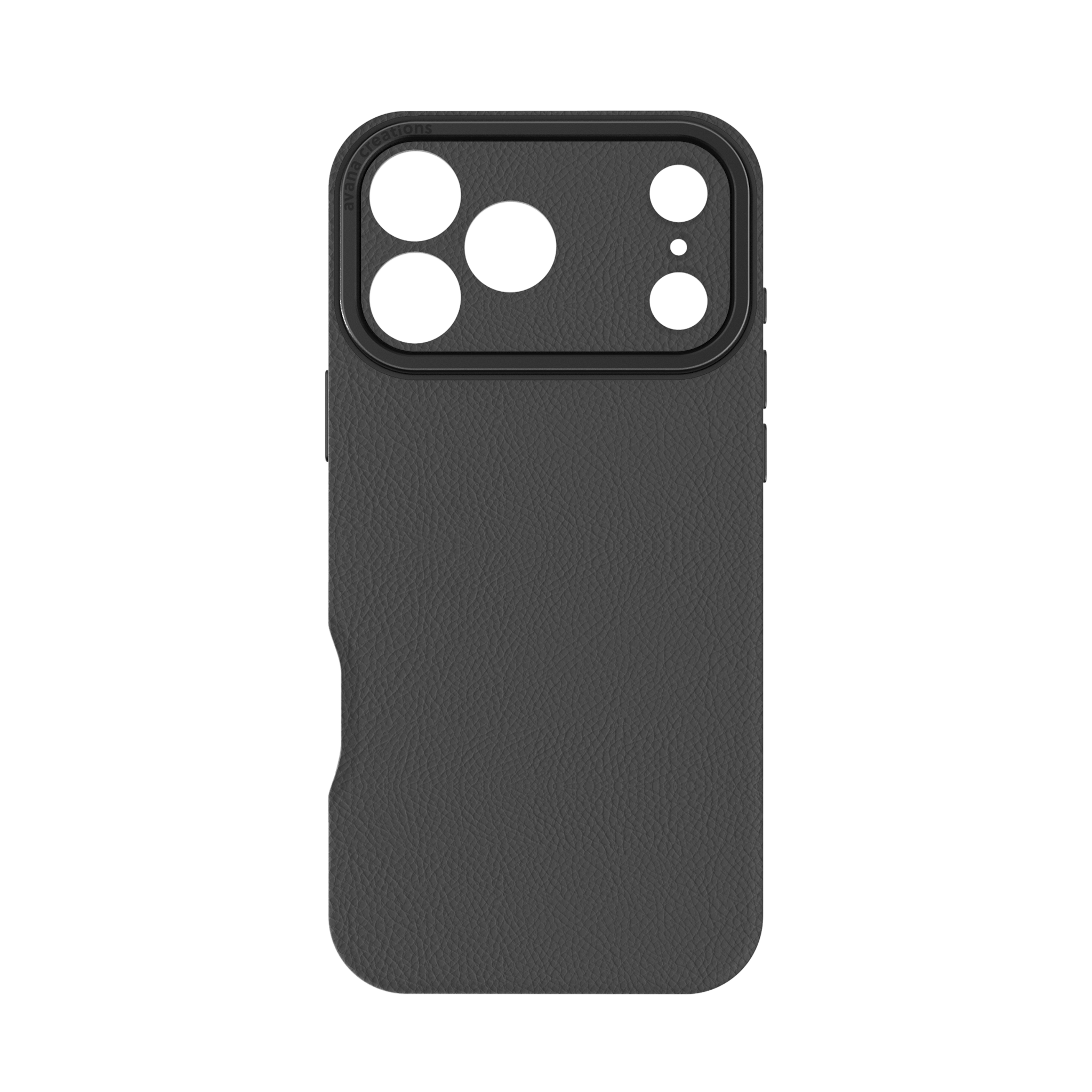 Avana Leather with Magsafe Case for iPhone 18 Pro Max / 17 Pro Max - Leather Ash