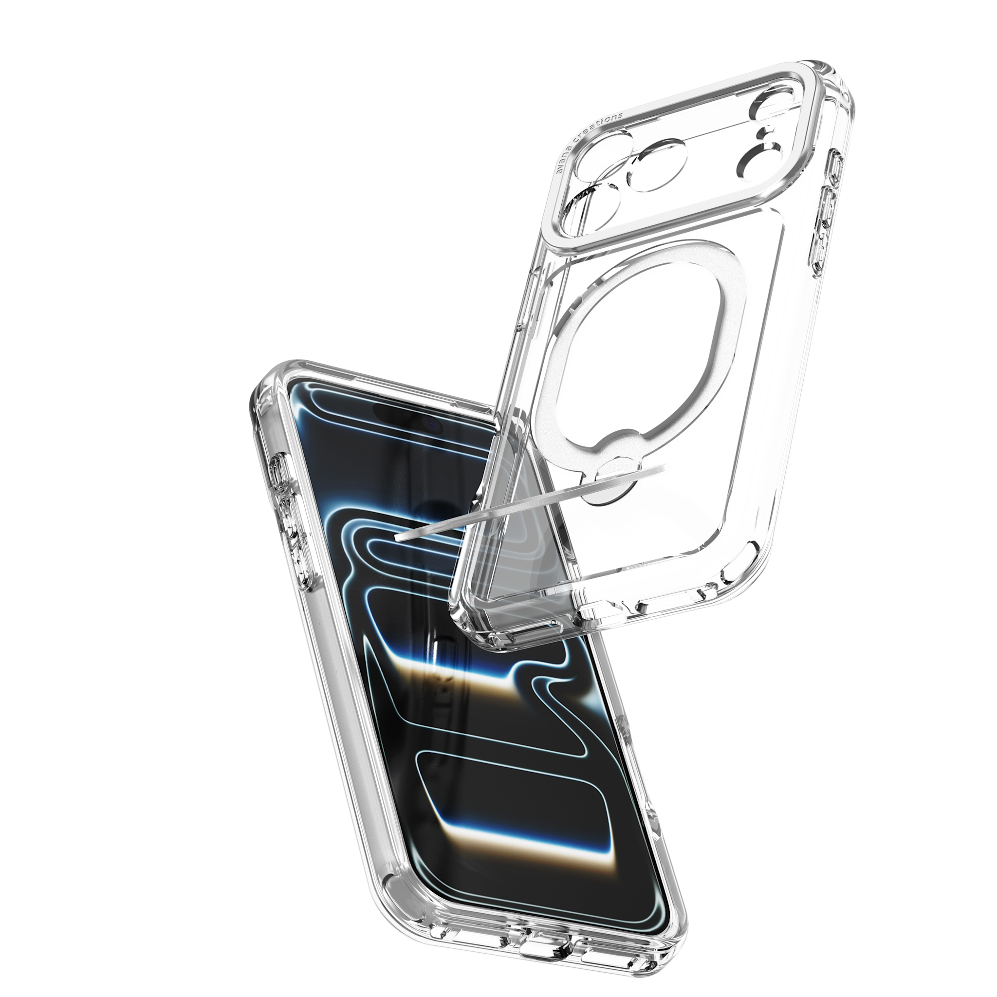 Avana Tootsie Stand with Magsafe Case for iPhone 18 Pro / 17 Pro - Ice