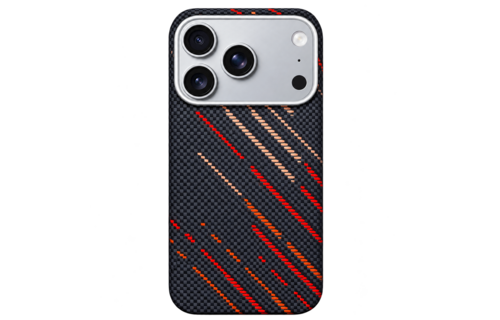 A-CASE Armid Fiber MagSafe Shield Case for iPhone 18 Pro Max / 17 Pro Max - Autumn Black