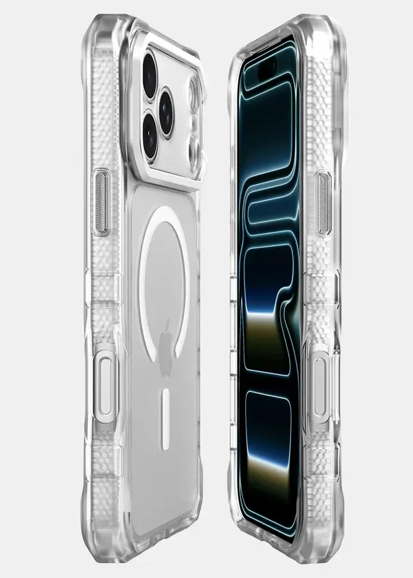 ITSKINS Supreme R Frost with Magsafe Case for iPhone 18 Pro Max / 17 Pro Max - Frost Transparent
