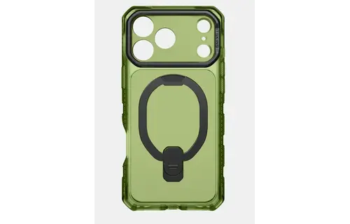 ITSKINS Supreme Frost  Stand With MagSafe Case for iPhone 18 Pro Max / 17 Pro Max - Olive Green