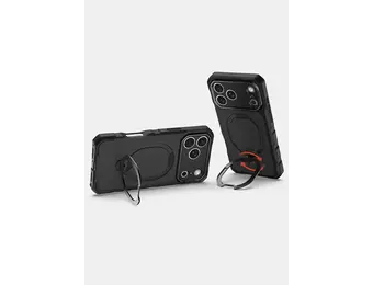 ITSKINS Supreme Bold Stand with Magsafe Case for iPhone 18 Pro Max / 17 Pro Max - Black