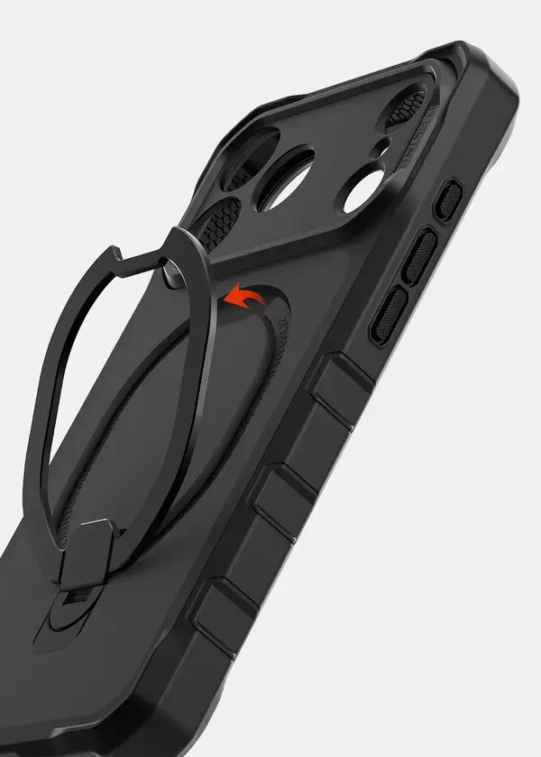 ITSKINS Supreme Bold Stand with Magsafe Case for iPhone 18 Pro Max / 17 Pro Max - Black