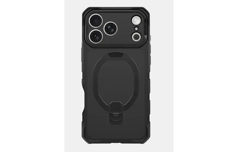 ITSKINS Supreme Bold Stand with Magsafe Case for iPhone 18 Pro Max / 17 Pro Max - Black