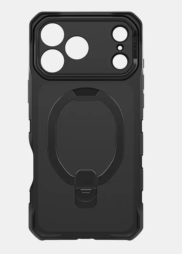 ITSKINS Supreme Bold Stand with Magsafe Case for iPhone 18 Pro Max / 17 Pro Max - Black