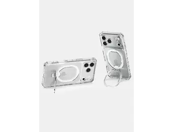 ITSKINS Supreme Clear Stand With MagSafe Case for iPhone 18 Pro Max / 17 Pro Max - Transparent