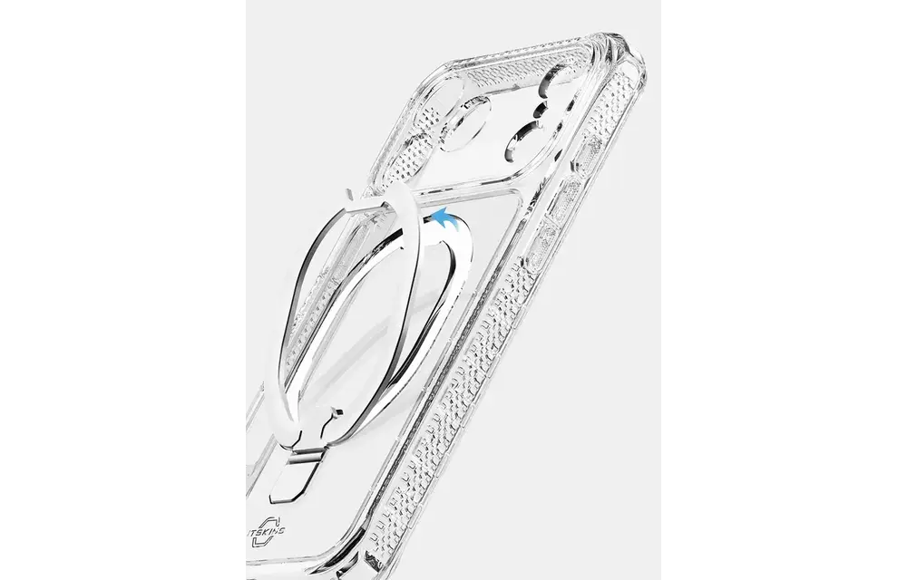 ITSKINS Supreme Clear Stand With MagSafe Case for iPhone 18 Pro Max / 17 Pro Max - Transparent