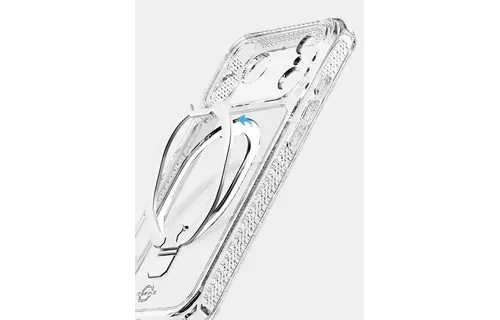 ITSKINS Supreme Clear Stand With MagSafe Case for iPhone 18 Pro Max / 17 Pro Max - Transparent