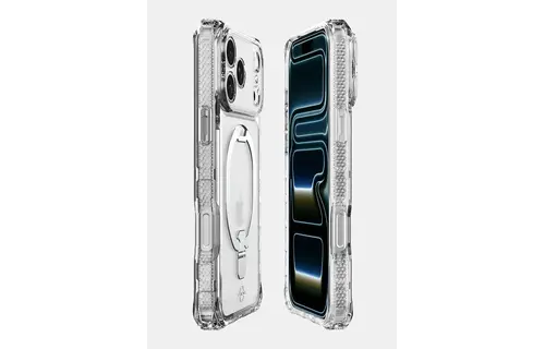 ITSKINS Supreme Clear Stand With MagSafe Case for iPhone 18 Pro Max / 17 Pro Max - Transparent