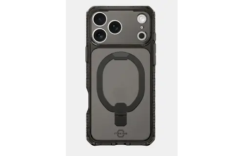 ITSKINS Hybrid R Vapor Stand With MagSafe Case for iPhone 18 Pro Max / 17 Pro Max - Smoke