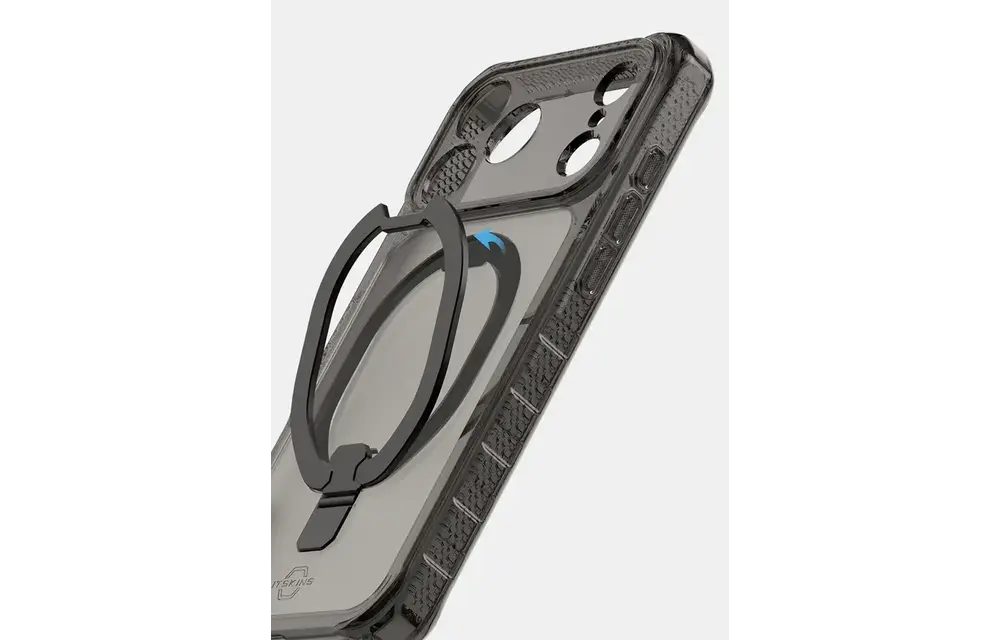 ITSKINS Hybrid R Vapor Stand With MagSafe Case for iPhone 18 Pro Max / 17 Pro Max - Smoke
