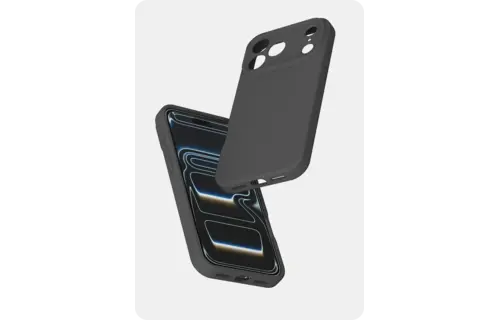 Avana Velvet Silicone With MagSafe Case for Apple iPhone 18 Pro / 17 Pro - Ash
