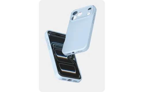 Avana Velvet Silicone With MagSafe Case for Apple iPhone 18 Pro Max / 17 Pro Max - Sky