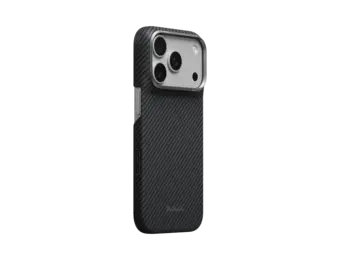 Pitaka Ultra Slim PitaTap MagSafe Case for iPhone 18 Pro / 17 Pro - Black/Grey