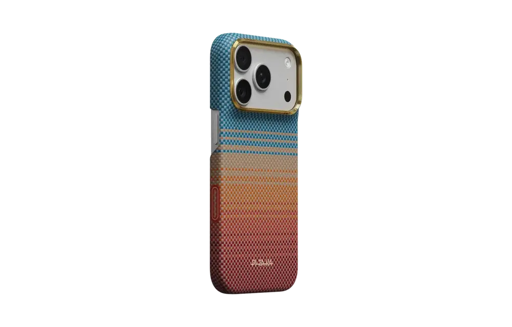 Pitaka Ultra Slim PitaTap MagSafe Case For iPhone 18 Pro / 17 Pro - Sunset California Dream