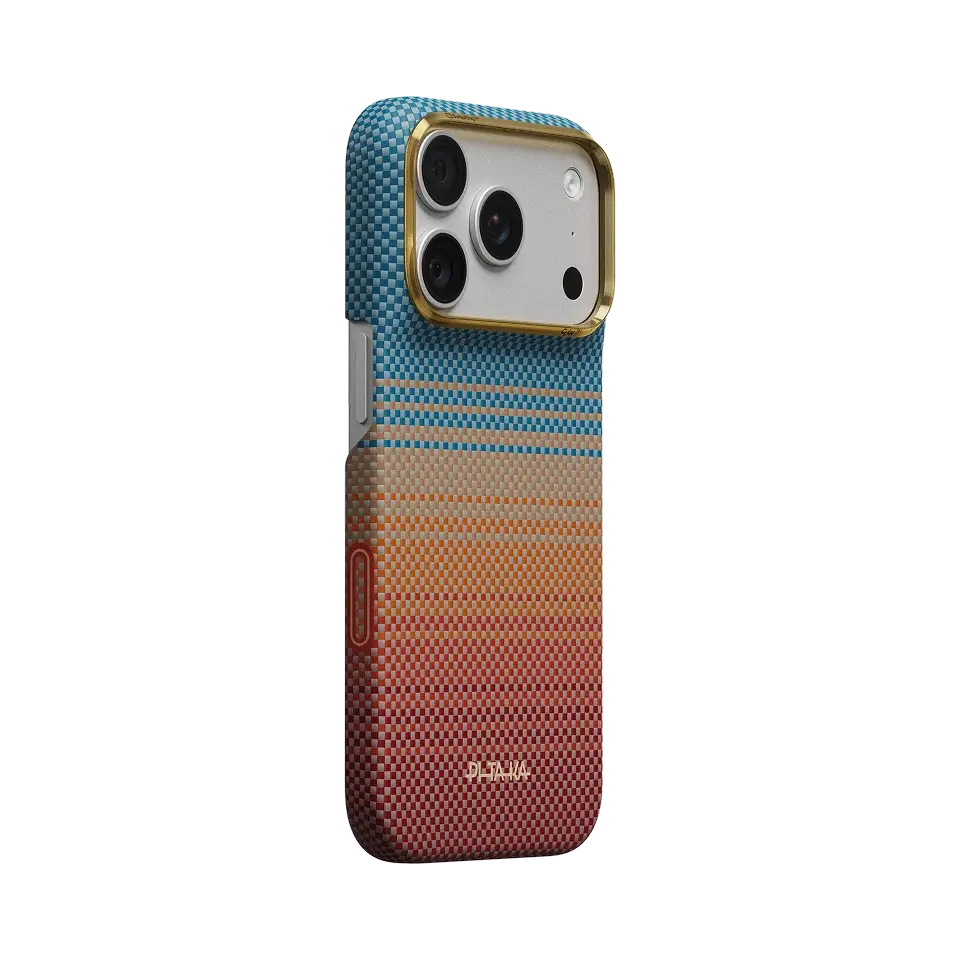 Pitaka Ultra Slim PitaTap MagSafe Case For iPhone 18 Pro / 17 Pro - Sunset California Dream