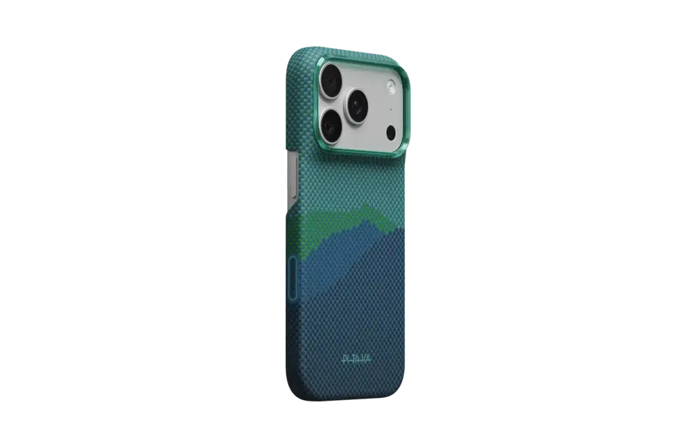 Pitaka Ultra Slim PitaTap MagSafe Case For iPhone 18 Pro / 17 Pro - Over the Horizon Summer Noon