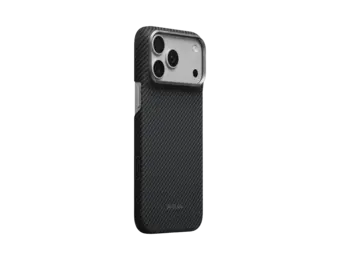 Pitaka Ultra Slim PitaTap MagSafe Case for iPhone 18 Pro Max / 17 Pro Max - Black/Grey