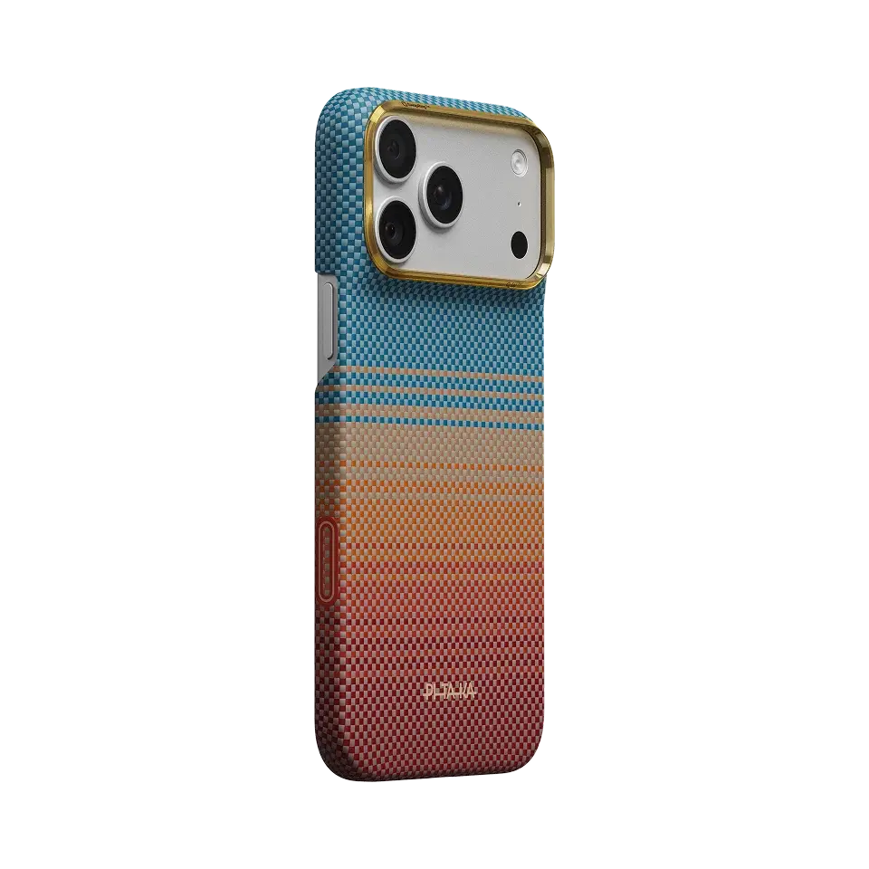 Pitaka Ultra Slim PitaTap MagSafe Case for iPhone 18 Pro Max / 17 Pro Max - Sunset California Dream