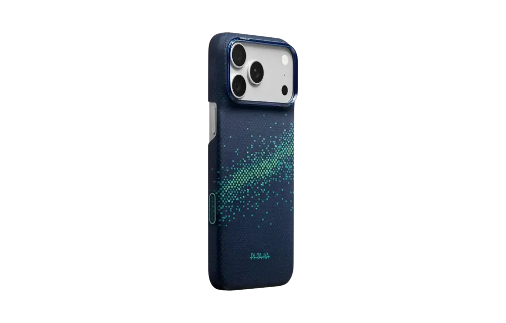 Pitaka Ultra Slim PitaTap MagSafe Case for iPhone 18 Pro Max / 17 Pro Max - Milky Way Galaxy