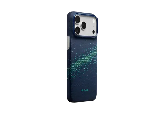 Pitaka Ultra Slim PitaTap MagSafe Case for iPhone 18 Pro Max / 17 Pro Max - Milky Way Galaxy