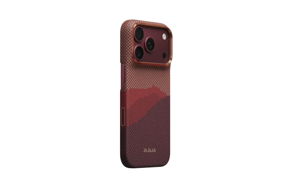 Pitaka Ultra Slim PitaTap MagSafe Case For iPhone 18 Pro / 17 Pro - Over the Horizon Atumn Dusk