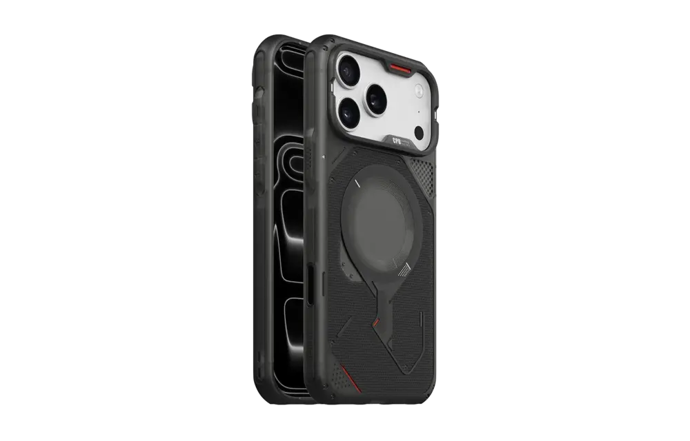 AULUMU A18 Rugged Outdoor MagSafe Case for iPhone 18 Pro / 17 Pro - Translucent Black