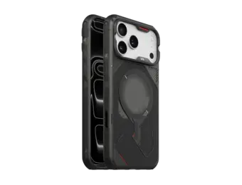 AULUMU A18 Rugged Outdoor MagSafe Case for iPhone 18 Pro / 17 Pro - Translucent Black