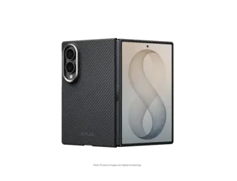 Pitaka Ultra Slim Edge MagSafe Case for Samsung Galxay Fold 8 - Black/Grey