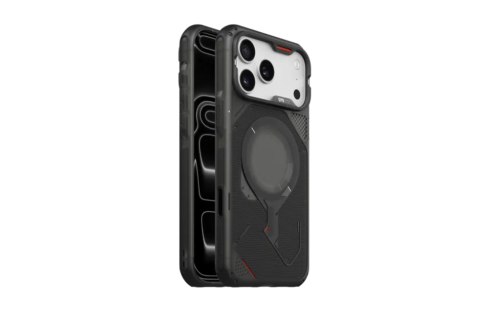 AULUMU A17 Rugged Outdoor MagSafe Case for iPhone 18 Pro Max / 17 Pro Max - Translucent Black