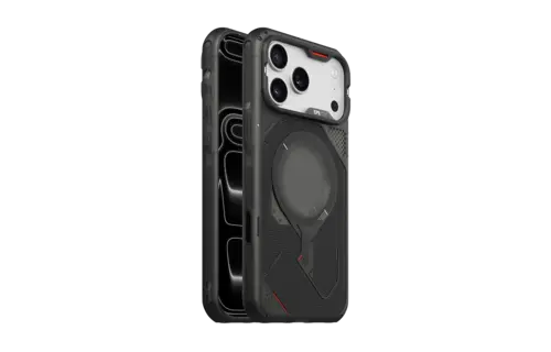 AULUMU A17 Rugged Outdoor MagSafe Case for iPhone 18 Pro Max / 17 Pro Max - Translucent Black