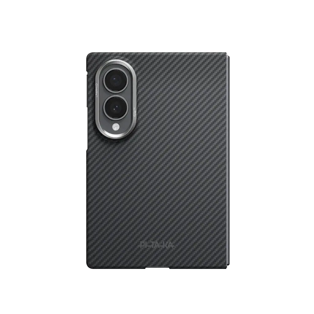 Pitaka Ultra Slim Edge MagSafe Case for Samsung Galxay Z Fold 8 - Black/Grey