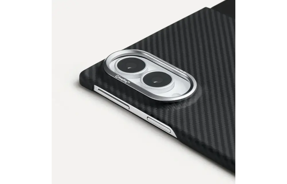 Pitaka Ultra Slim Edge MagSafe Case for Samsung Galxay Z Fold 8 - Black/Grey