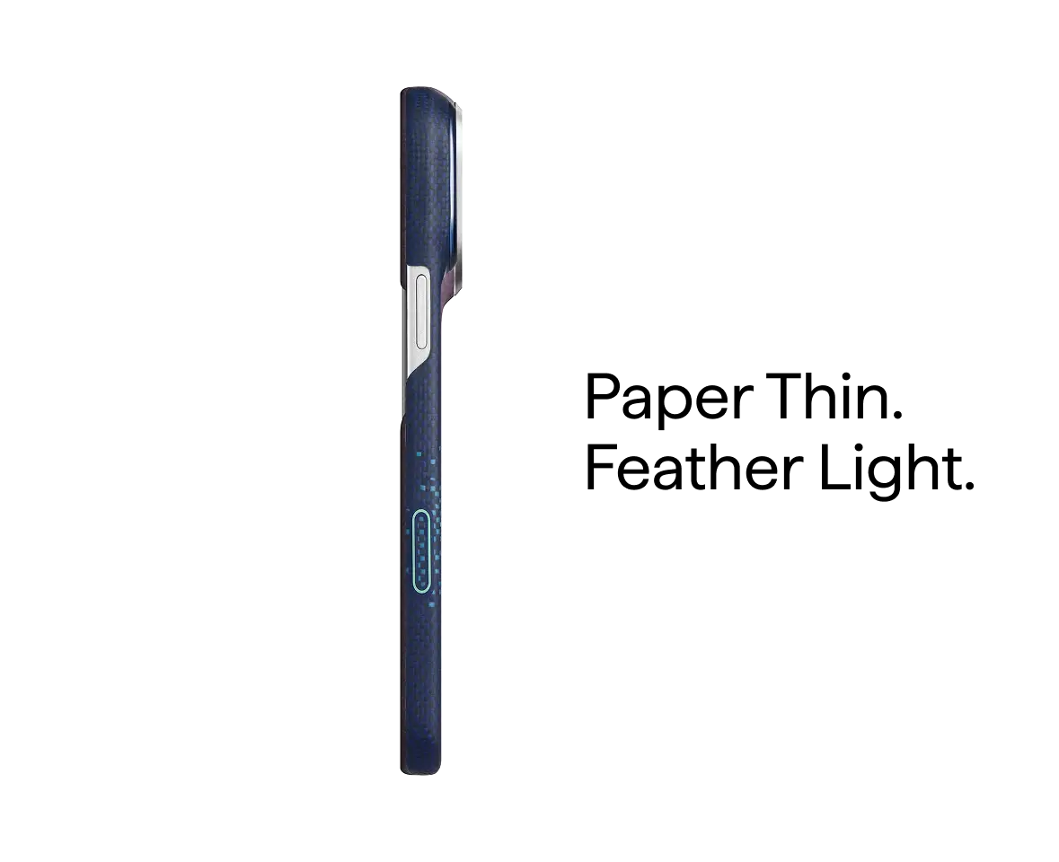 Pitaka Ultra Slim PitaTap MagSafe Case for iPhone 18 Pro Max / 17 Pro Max - Milky Way Galaxy