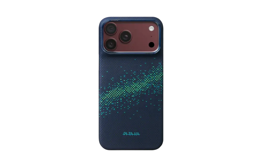 Pitaka Ultra Slim PitaTap MagSafe Case for iPhone 18 Pro Max / 17 Pro Max - Milky Way Galaxy