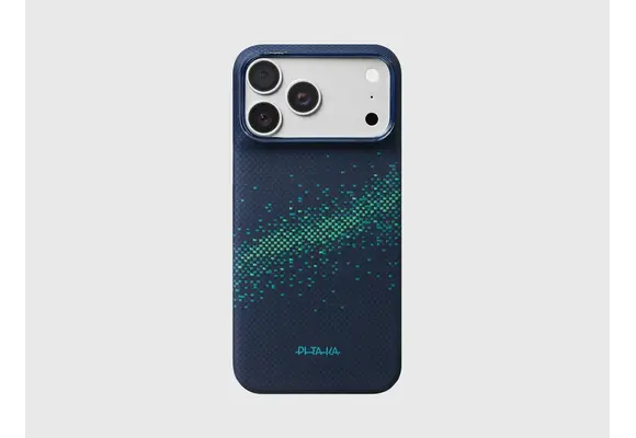 Pitaka Ultra Slim PitaTap MagSafe Case for iPhone 18 Pro Max / 17 Pro Max - Milky Way Galaxy