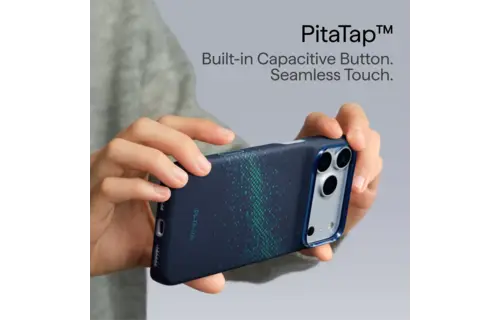 Pitaka Ultra Slim PitaTap MagSafe Case For iPhone 18 Pro / 17 Pro - Milky Way Galaxy