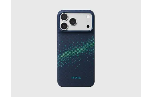 Pitaka Ultra Slim PitaTap MagSafe Case For iPhone 18 Pro / 17 Pro - Milky Way Galaxy