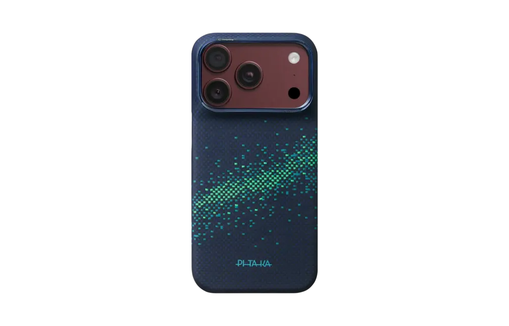 Pitaka Ultra Slim PitaTap MagSafe Case For iPhone 18 Pro / 17 Pro - Milky Way Galaxy