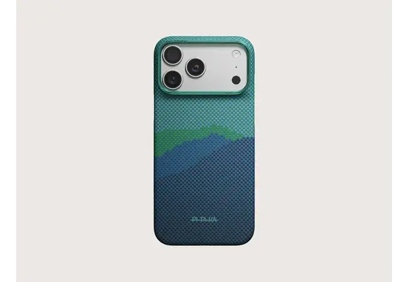 Pitaka Ultra Slim PitaTap MagSafe Case for iPhone 18 Pro Max / 17 Pro Max - Over the Horizon Summer Noon