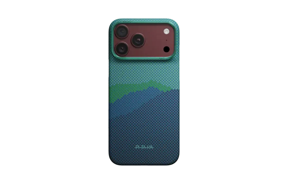 Pitaka Ultra Slim PitaTap MagSafe Case for iPhone 18 Pro Max / 17 Pro Max - Over the Horizon Summer Noon