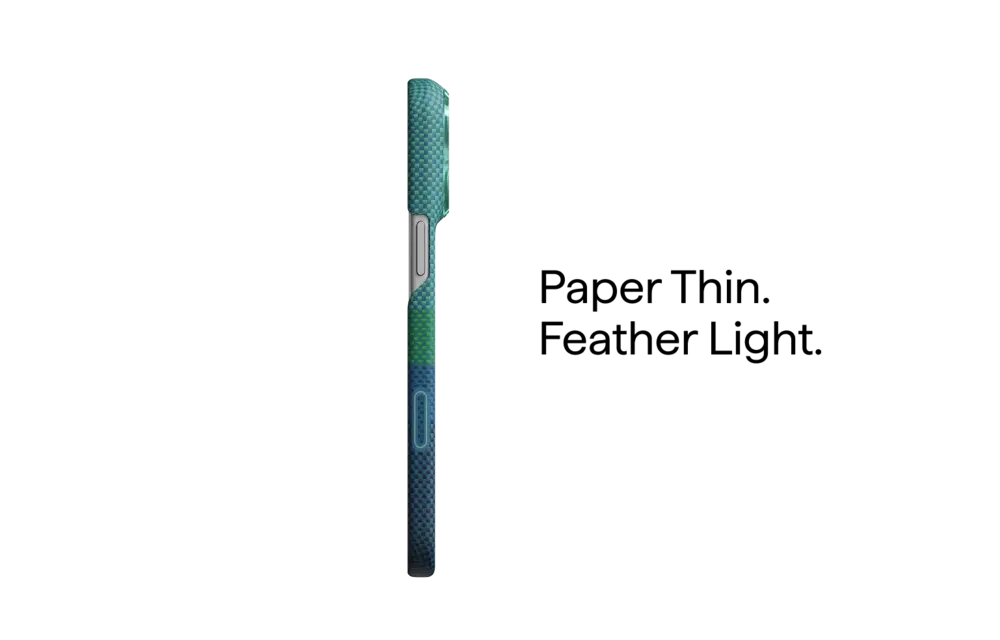 Pitaka Ultra Slim PitaTap MagSafe Case For iPhone 18 Pro / 17 Pro - Over the Horizon Summer Noon
