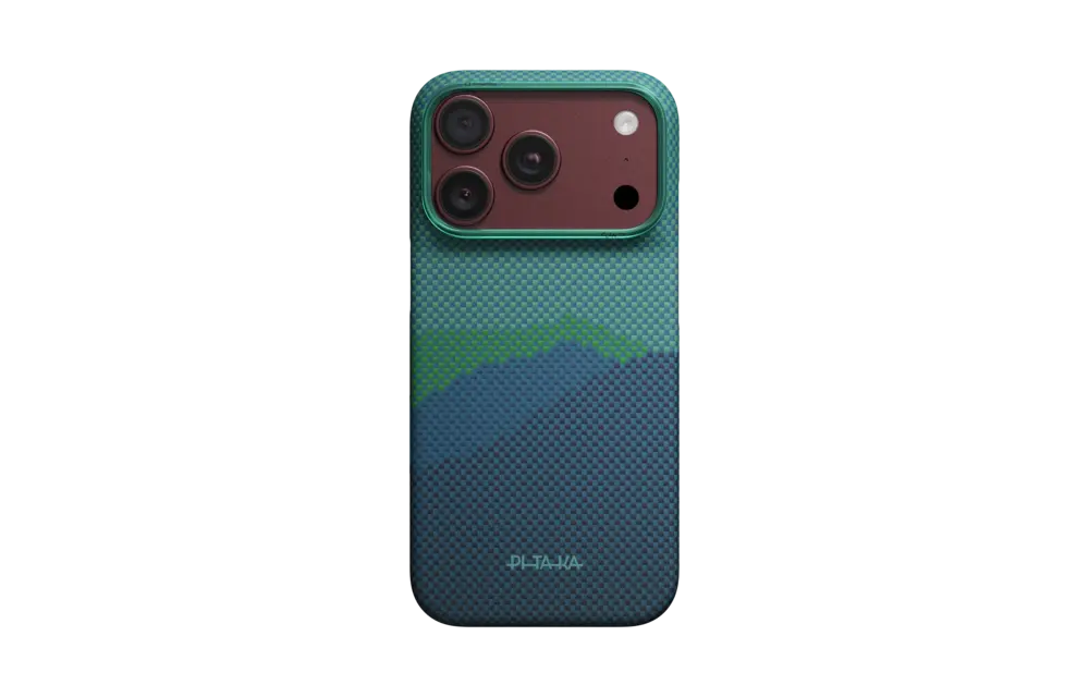 Pitaka Ultra Slim PitaTap MagSafe Case For iPhone 18 Pro / 17 Pro - Over the Horizon Summer Noon